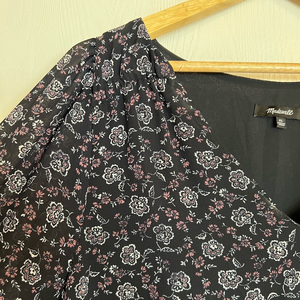 Floral tiered dress